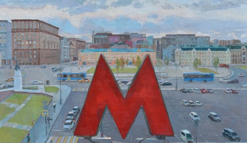 Продолжается выставка арт-группы «Сезон» - «В городе М» в галерее «Листок»
