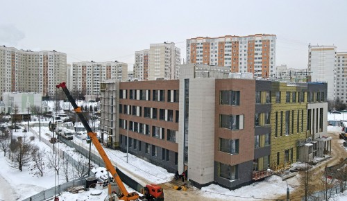 Готовность новой школы на улице Горчакова составляет уже порядка 50 процентов