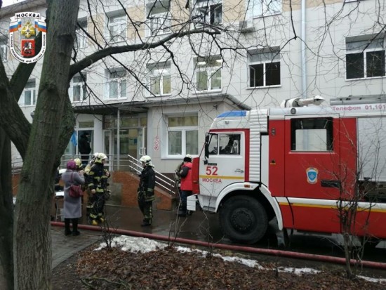 Пожар в детской поликлинике предотвратил спасатель МЧС из Зюзина в свой выходной 