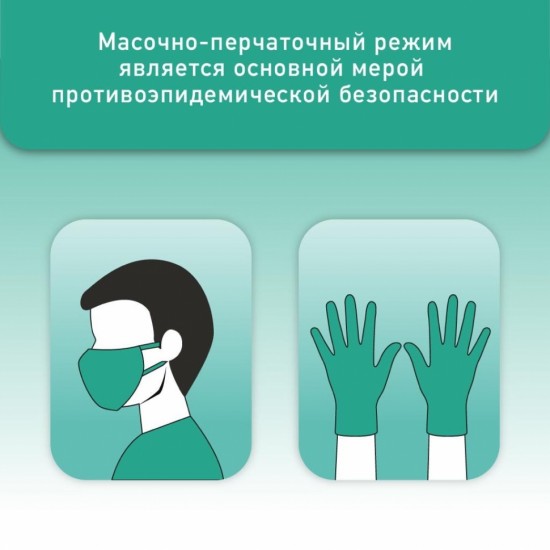 Специалисты рекомендуют гражданам носить маску и перчатки для профилактики заражения