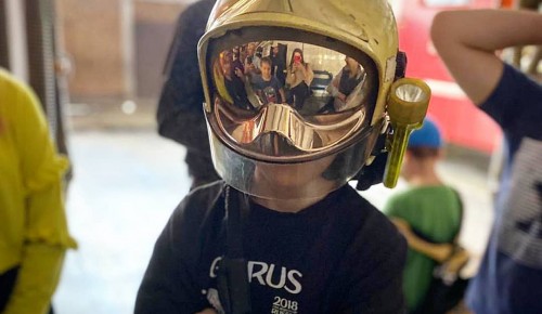 Дети из центра «Каховские ромашки» посетили Пожарно-спасательную часть №38