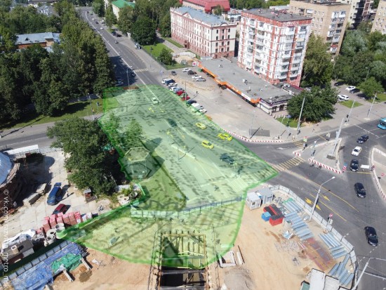 В районе Зюзино началось строительство второго выхода станции «Севастопольская»