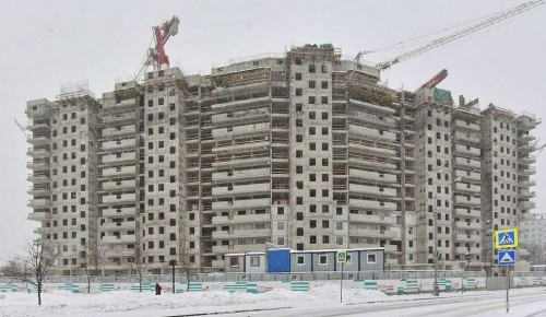 До конца 2021 года планируется завершить строительство дома по программе реновации на Севастопольском проспекте