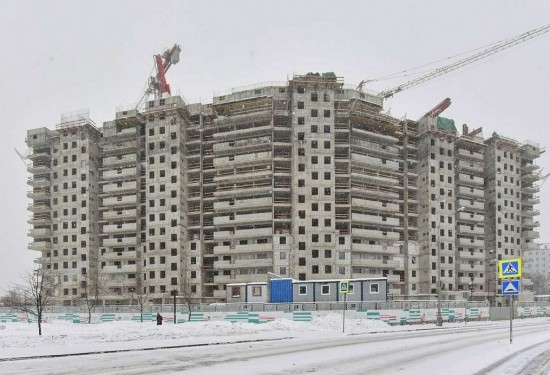 До конца 2021 года планируется завершить строительство дома по программе реновации на Севастопольском проспекте