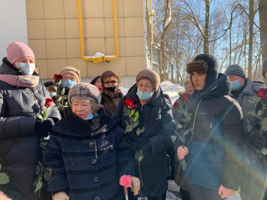 Жители Конькова почтили память павших воинов 