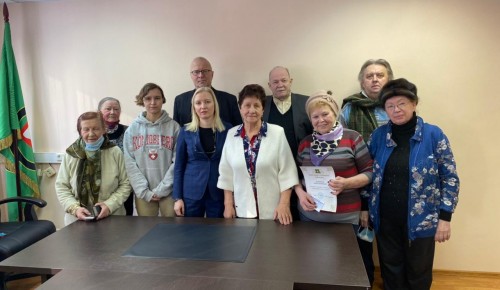 В управе Обручевского района прошла встреча с активными жителями