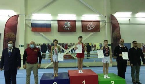 Воспитанники центра "Самбо-70" стали призёрами Первенства Москвы по гимнастике