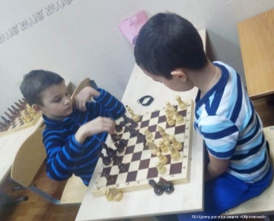 В центре «Обручевский» состоялось занятие в секции «Шахматы»