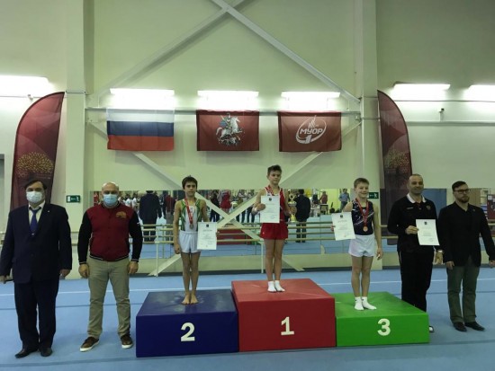 Воспитанники центра "Самбо-70" стали призёрами Первенства Москвы по гимнастике