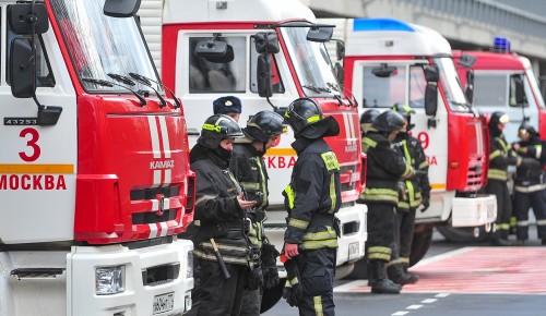 Пожарные успели потушить автомобиль