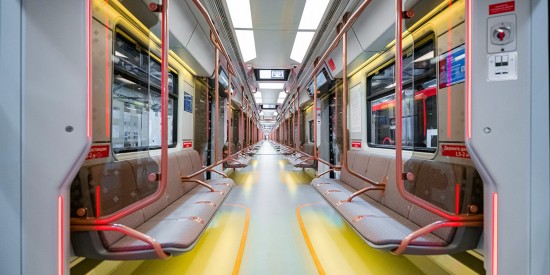 Дополнительные поезда нового поколения запустили на оранжевой ветке метро