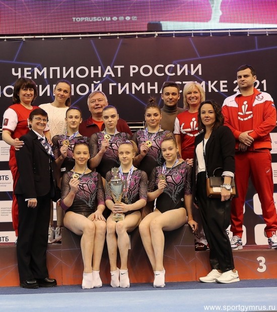 Воспитанники самбо-70 завоевали 7 медалей на чемпионате России по спортивной гимнастике