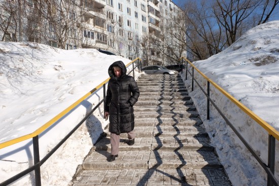 В Ясеневе привели в порядок уличную лестницу