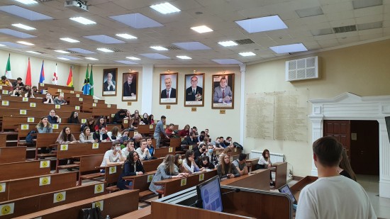 Активисты Молодежной палаты Обручевского района провели лекцию в МГРИ