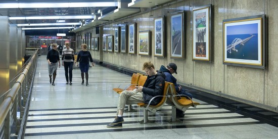 В московском метро можно увидеть произведения современных художников