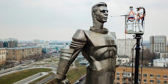 Сергунина: В 2022 году начнется реставрация памятника Юрию Гагарину на Ленинском проспекте
