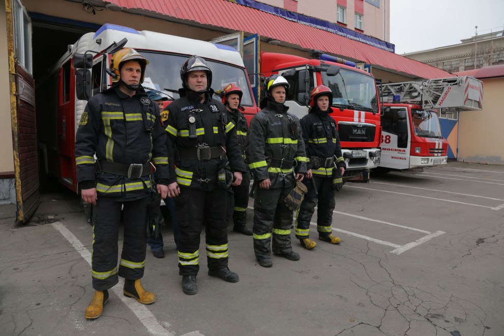 За Калужской заставой - В ЮЗО отметили День пожарной охраны