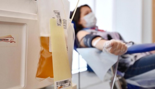 Более 83 тыс. жителей Москвы стали донорами крови в 2020 году безвозмездно