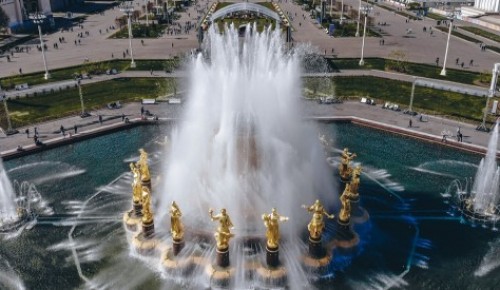 В Москве подготовили фонтаны к открытию сезона