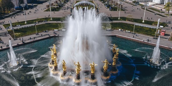 В Москве подготовили фонтаны к открытию сезона