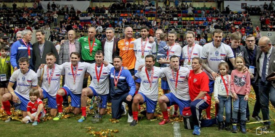 Футбольный турнир «Кубок Легенд» в этом году пройдет во Дворце гимнастики в Лужниках