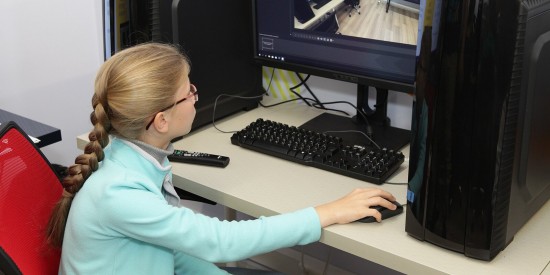 В детском технопарке «Альтаир» школьники могут получить знания в сфере IT
