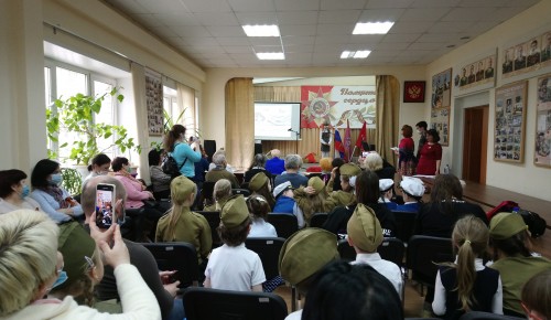 В клубе Совета ветеранов Академического района состоялся конкурс патриотической песни