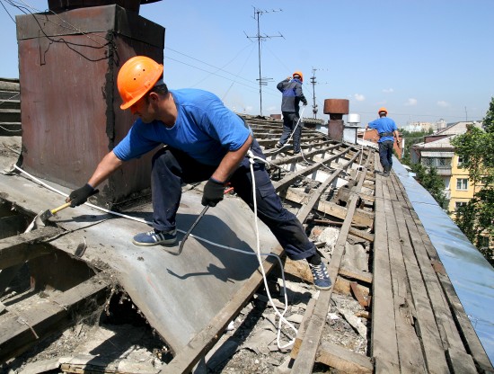 В этом году в Гагаринском районе капитально отремонтируют крыши