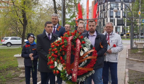 В Черемушках отметили 76-ю годовщину Победы в ВОВ