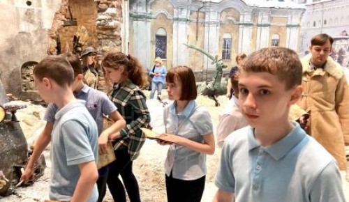 Школьники из Черемушек приняли участие в квесте «Подвиг народа»