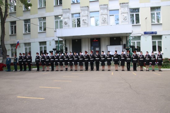 В школе № 626 семиклассников посвятили в кадеты