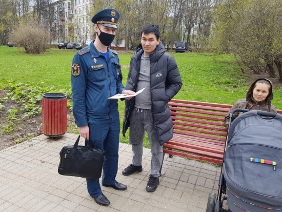 В Юго-Западном округе столицы проходит месячник пожарной безопасности