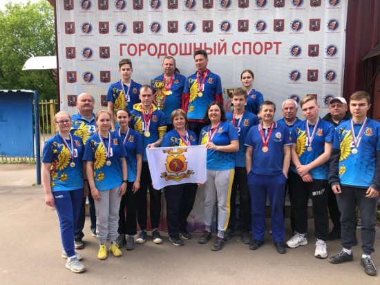 Городошники «Самбо-70» на чемпионате Москвы завоевали 12 золотых наград