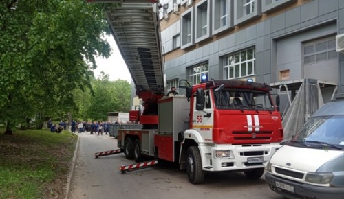 Проведение практической противопожарной тренировки в «Красной Звезде»