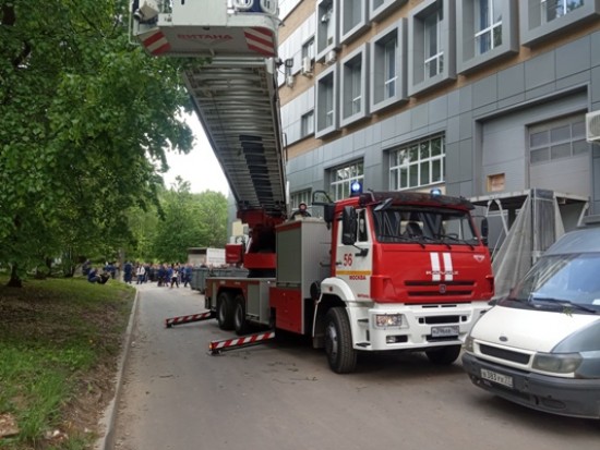 Проведение практической противопожарной тренировки в «Красной Звезде»