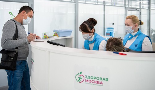В павильонах «Здоровая Москва» прививку от коронавируса делает каждый четвертый посетитель