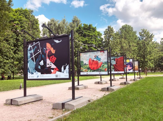 Фотовыставка «Сказки в стиле великих художников» проходит в Воронцовском парке