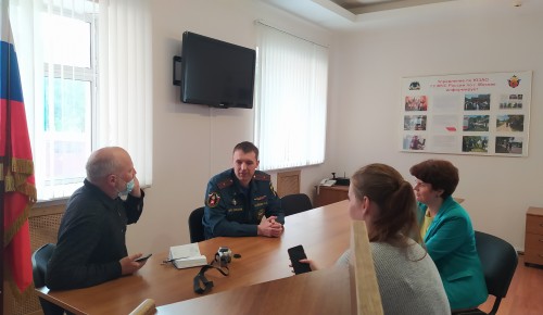 Управления по ЮЗАО ГУ МЧС России провело пресс-конференцию по вопросам безопасности отдыха граждан у воды