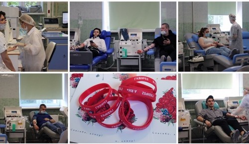 Учащиеся и педагоги  ОК “Юго-Запад” стали донорами крови