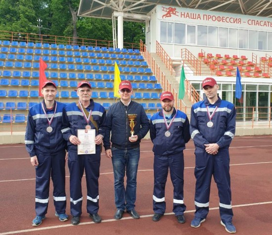 В Апаринках прошли соревнования на лучшее нештатное формирование гражданской обороны