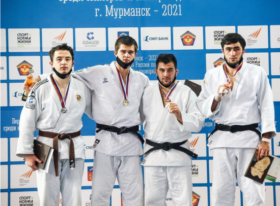 Воспитанники "Самбо-70" завоевали на Первенстве России по дзюдо сразу три медали