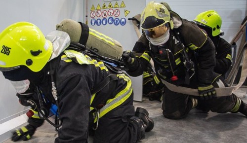 Московские пожарные и спасатели повысили профессиональное мастерство