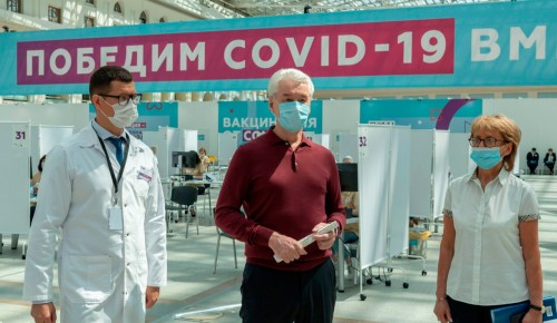 Центр вакцинации в Гостином дворе сможет принять до 6 тыс человек в сутки – Собянин