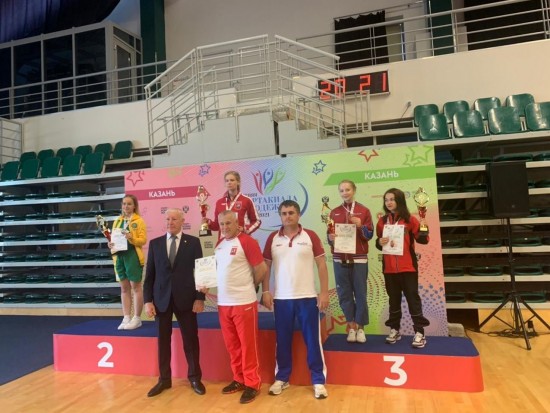 Воспитанница школы «Самбо-70» завоевала две медали на V Летней спартакиаде