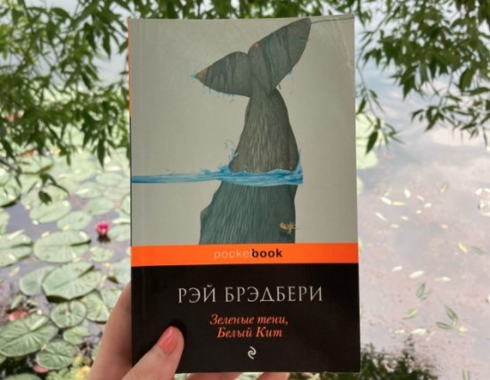 Библиотека №190 Конькова рассказала о романе Рэя Брэдбери "Зелёные тени, Белый Кит"