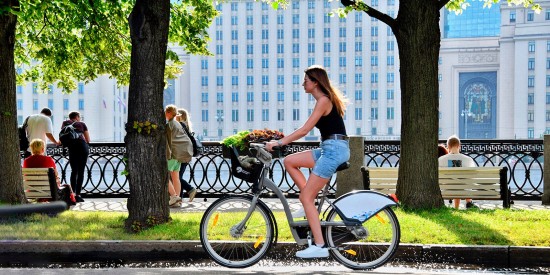 Для любителей двухколесного транспорта в столице появилось еще три километра велополос