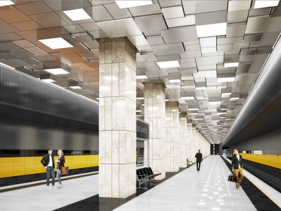 Станциям южного участка БКЛ Московского метро придадут уникальный дизайн