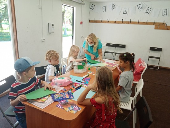 Библиотека № 191 провела интерактивную программу для детей в Воронцовском парке