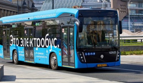 Автобус П129  заменили электробусом № 929 в Котловке