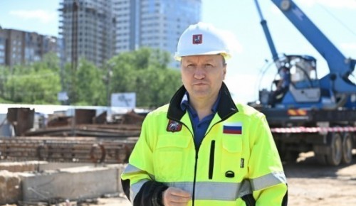 Андрей Бочкарев: Станция «Сокольники» БКЛ метро готова на две трети